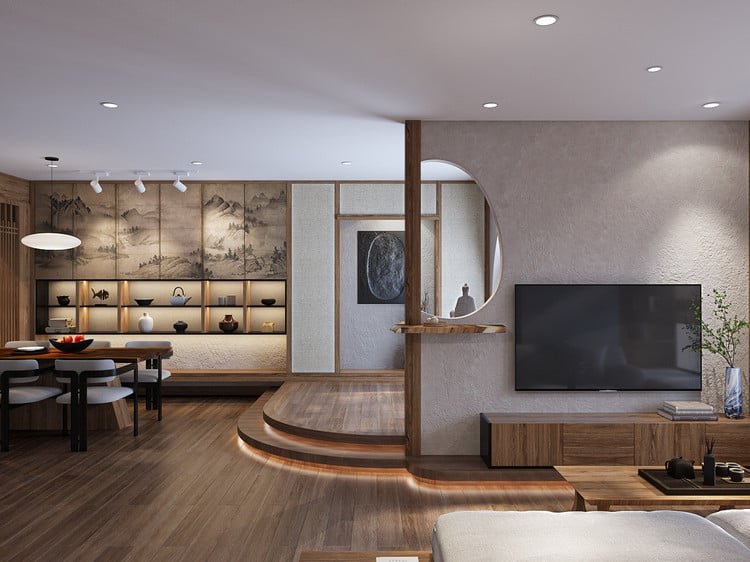 thiết kế nội thất chung cư 120m2