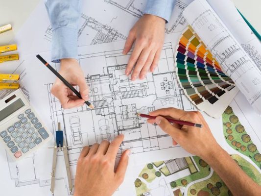 quy trình thiết kế nội thất