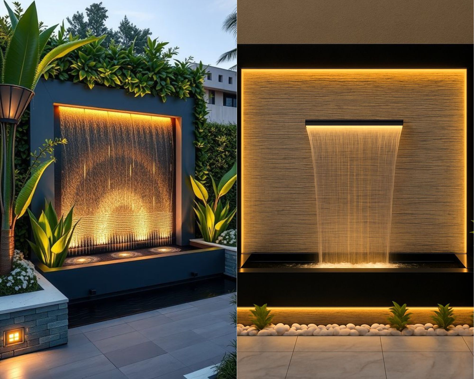 tiêu cảnh hồ nước