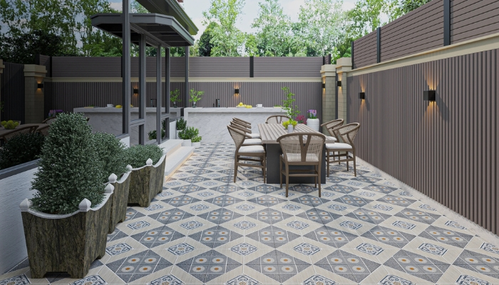 gạch đá sân vườn