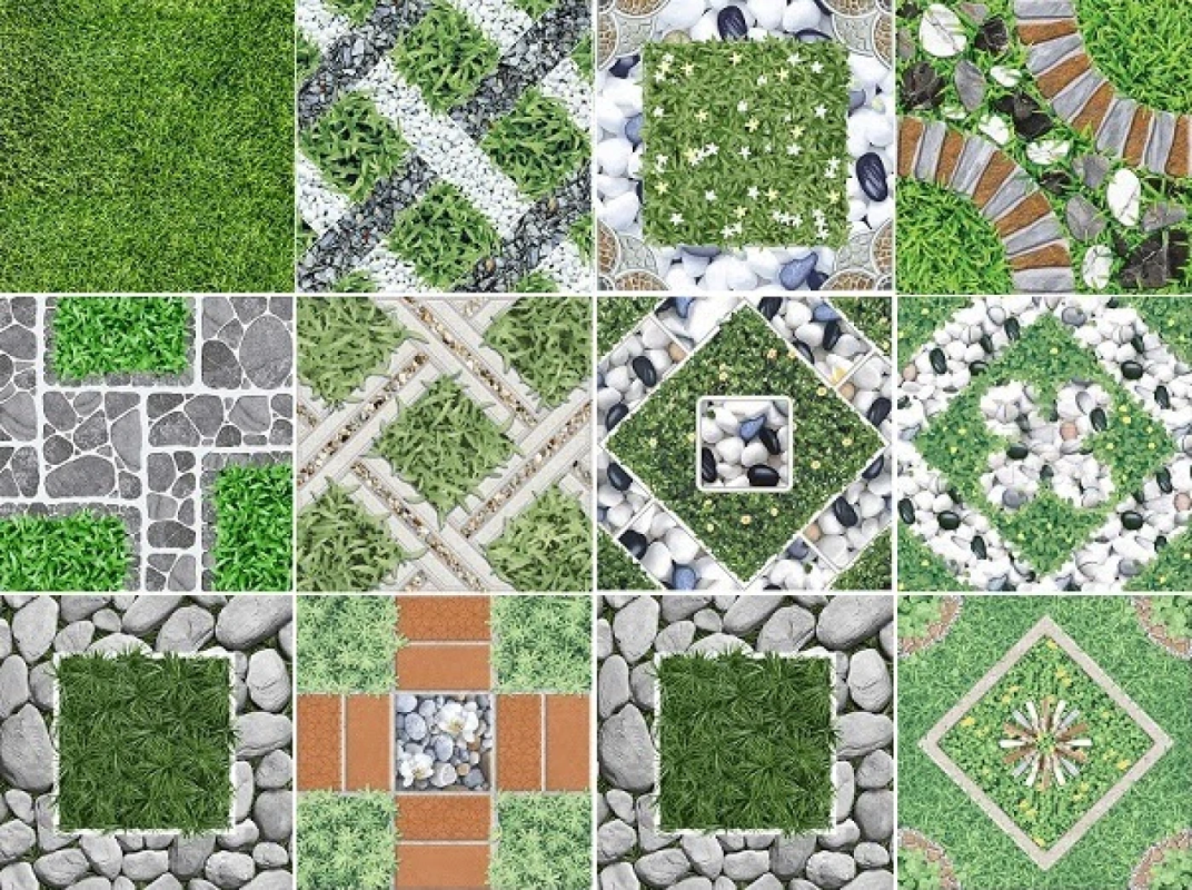 gạch lát sân vườn