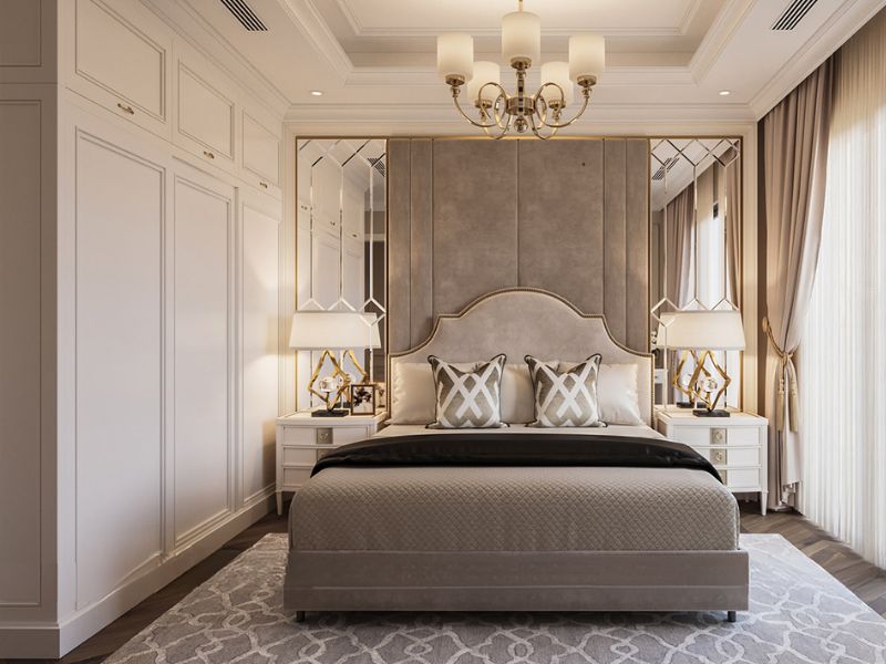 tủ tân cổ điển 5 cánh