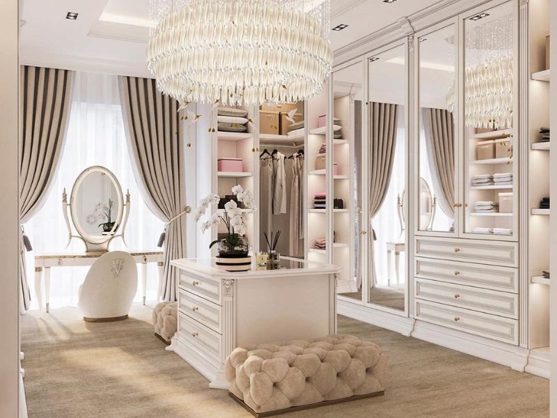 mẫu tủ quần áo cổ điển