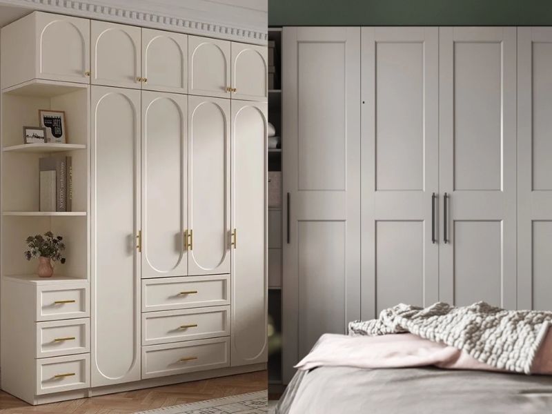 tủ áo tân cổ điển 3 cánh