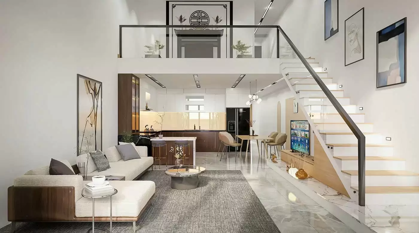 mẫu nhà cấp 4 mái thái chữ l