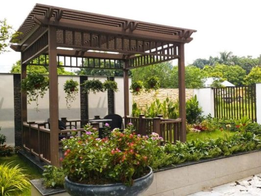 nhà chòi sân vườn