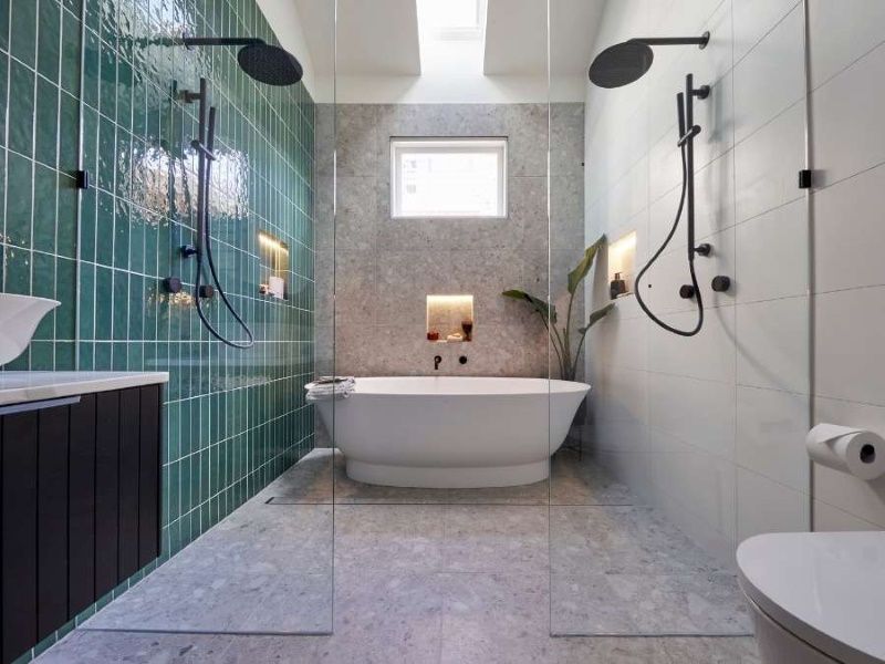 phòng vệ sinh tân cổ điển