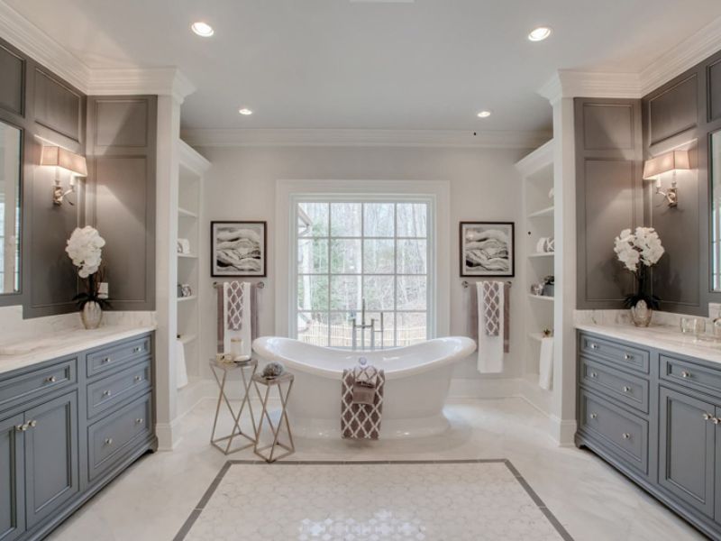 nhà tắm tân cổ điển