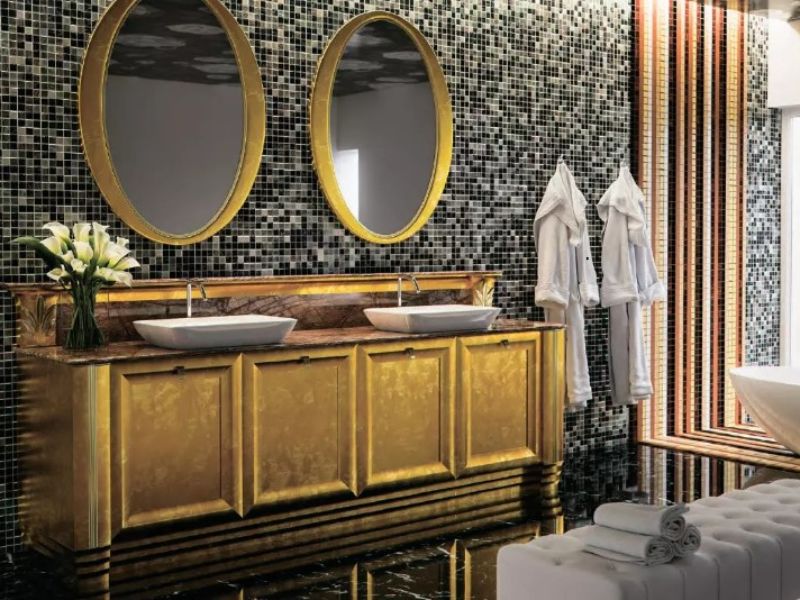 nội thất phòng tắm tân cổ điển