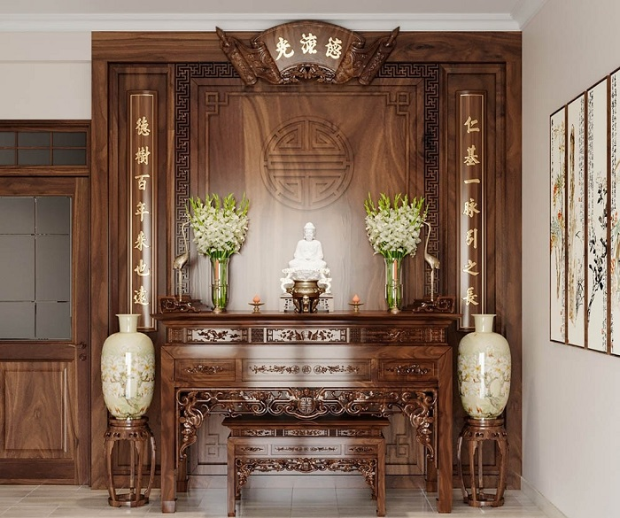 giá nội thất gỗ óc chó