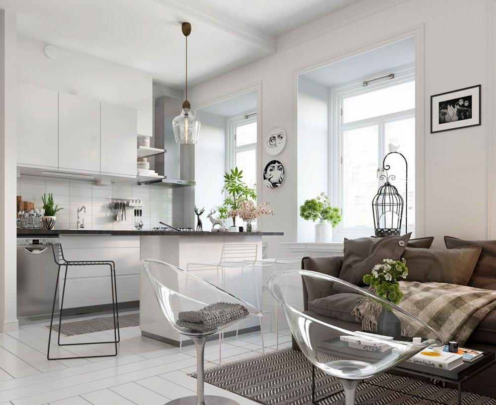 Bếp Phong Cách Bắc Âu