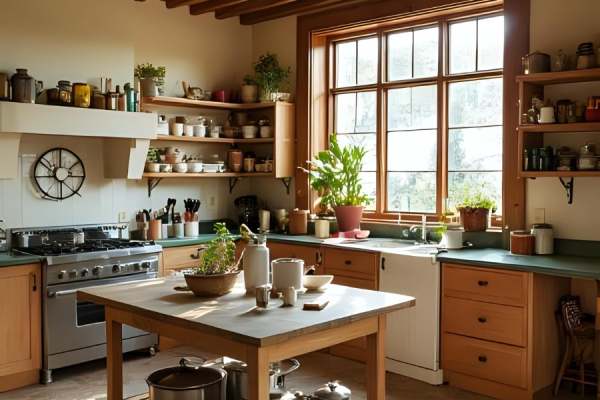 Thiết Kế Nhà Bếp Ở Nông Thôn