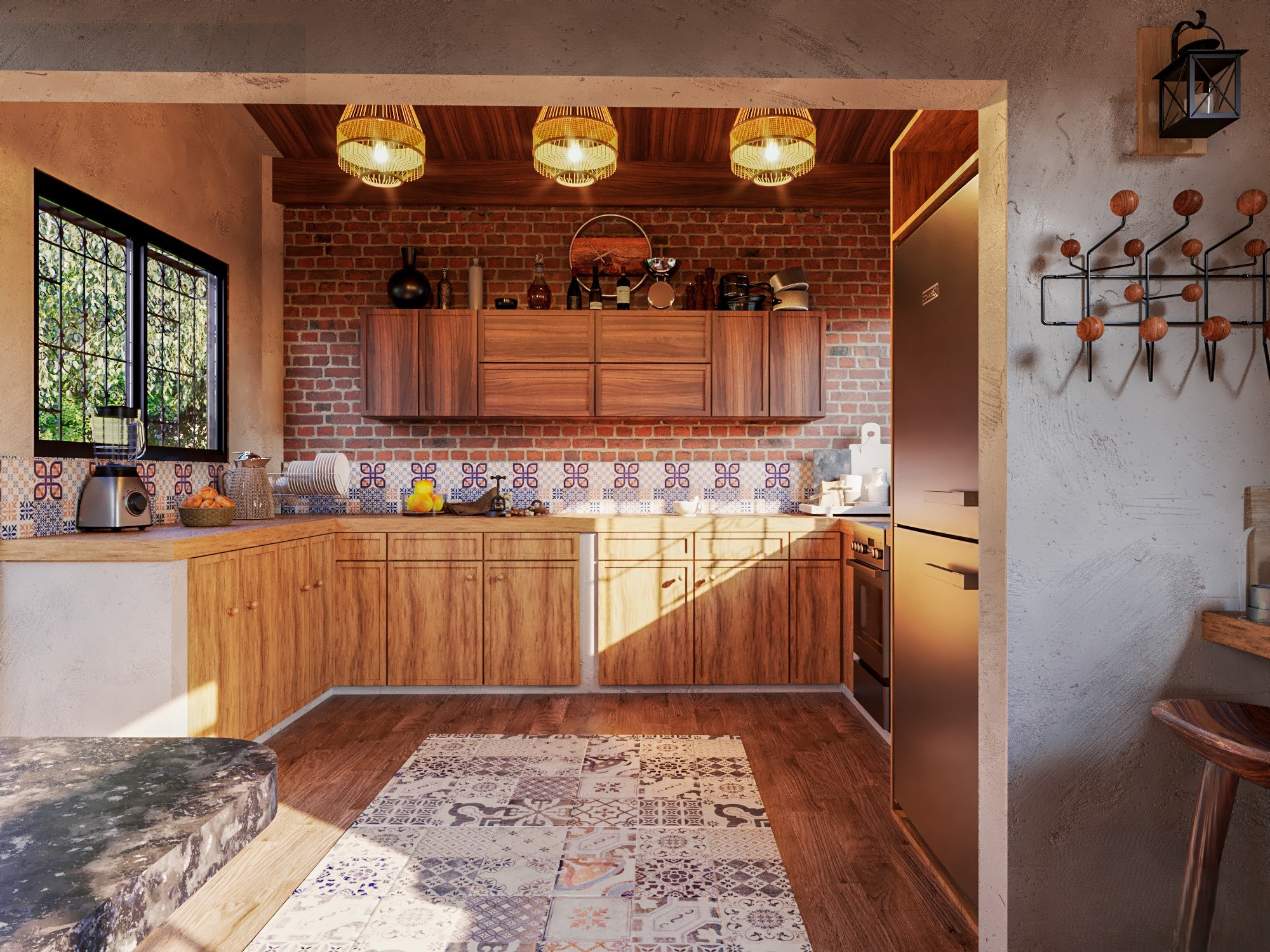  Nhà Bếp Ở Nông Thôn