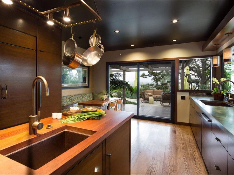 Thiết kế bếp tách biệt