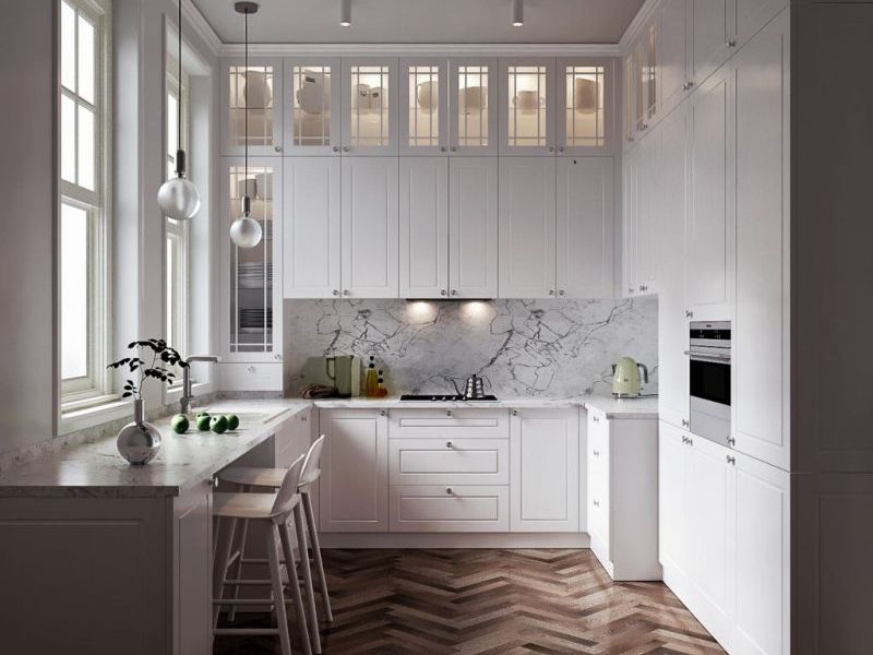 thiết kế nhà bếp tách biệt