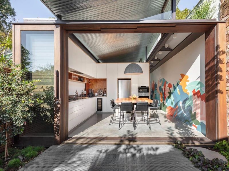 Thiết kế bếp tách biệt