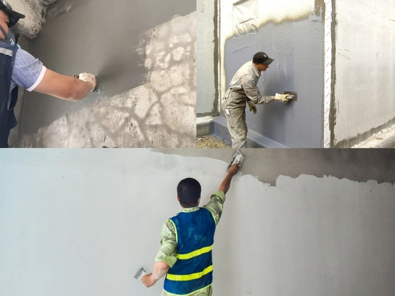 Quy trình chống thấm tường