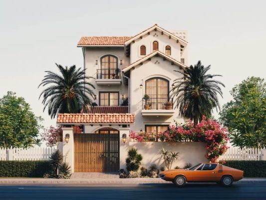 Biệt thự Địa Trung Hải