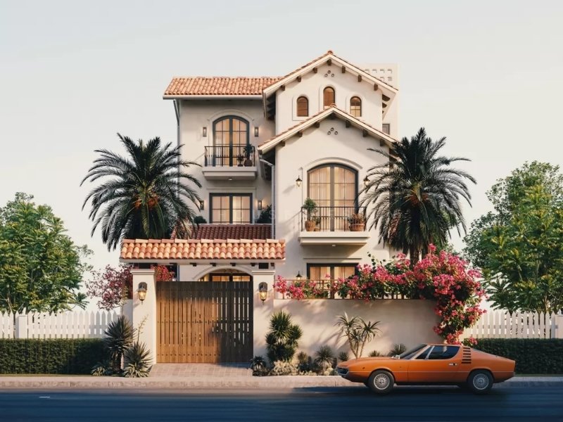 Biệt thự Địa Trung Hải