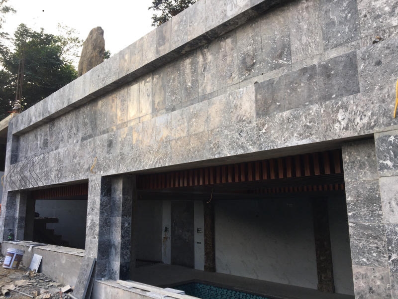 đá ốp tường ngoài trời