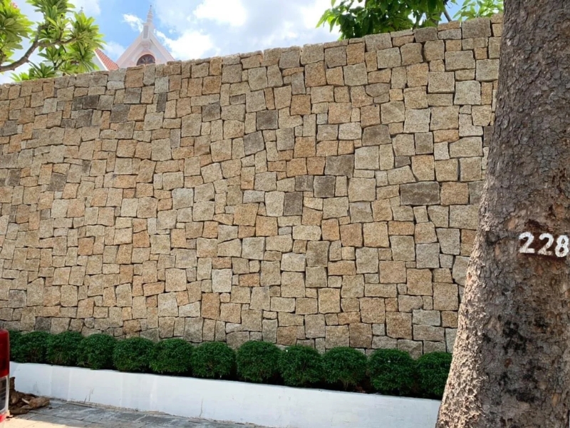 đá ốp tường ngoài trời