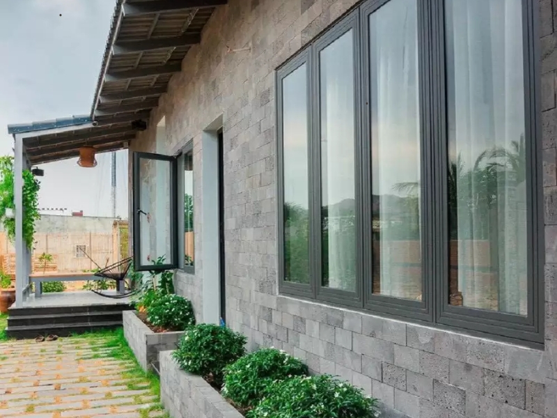 đá ốp tường ngoài trời