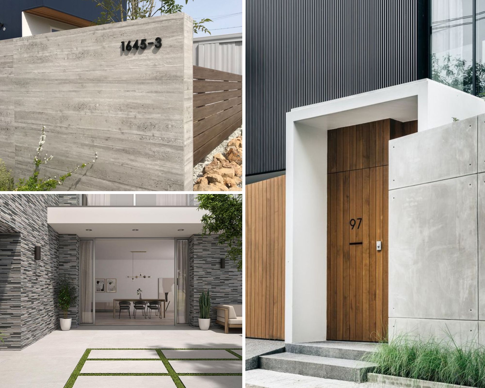 gạch ốp trang trí ngoại thất