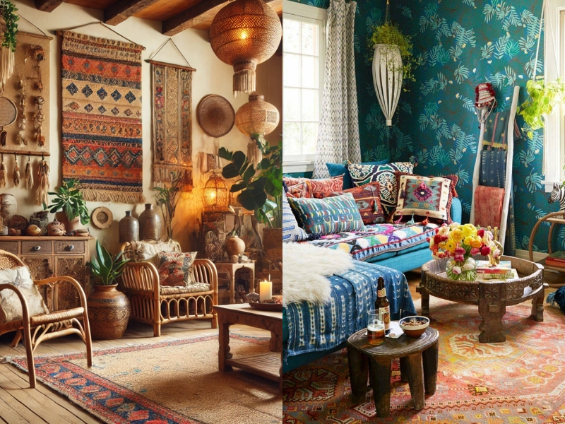 Nội thất phong cách Bohemian