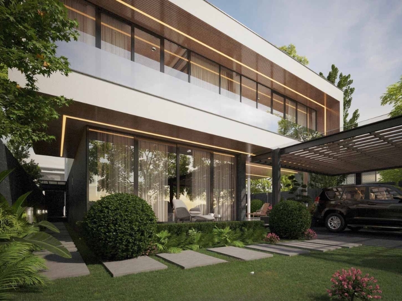 Biệt thự nhà vườn 2 tầng