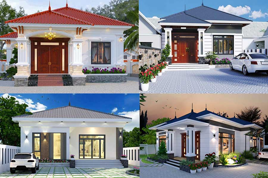 Nhà Cấp 4 Mái Nhật
