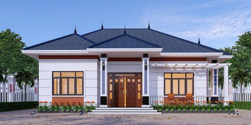 nhà mái nhật cấp 4