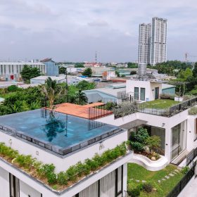 biệt thự ven sông