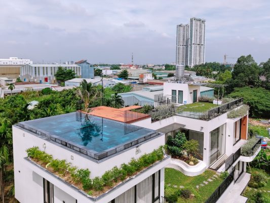 biệt thự ven sông