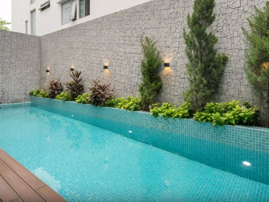 xử lý nước hồ bơi